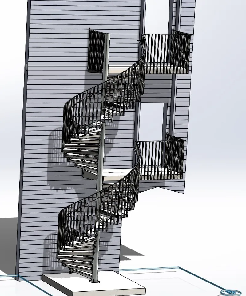 Custom-designed spiral staircases — photo 2