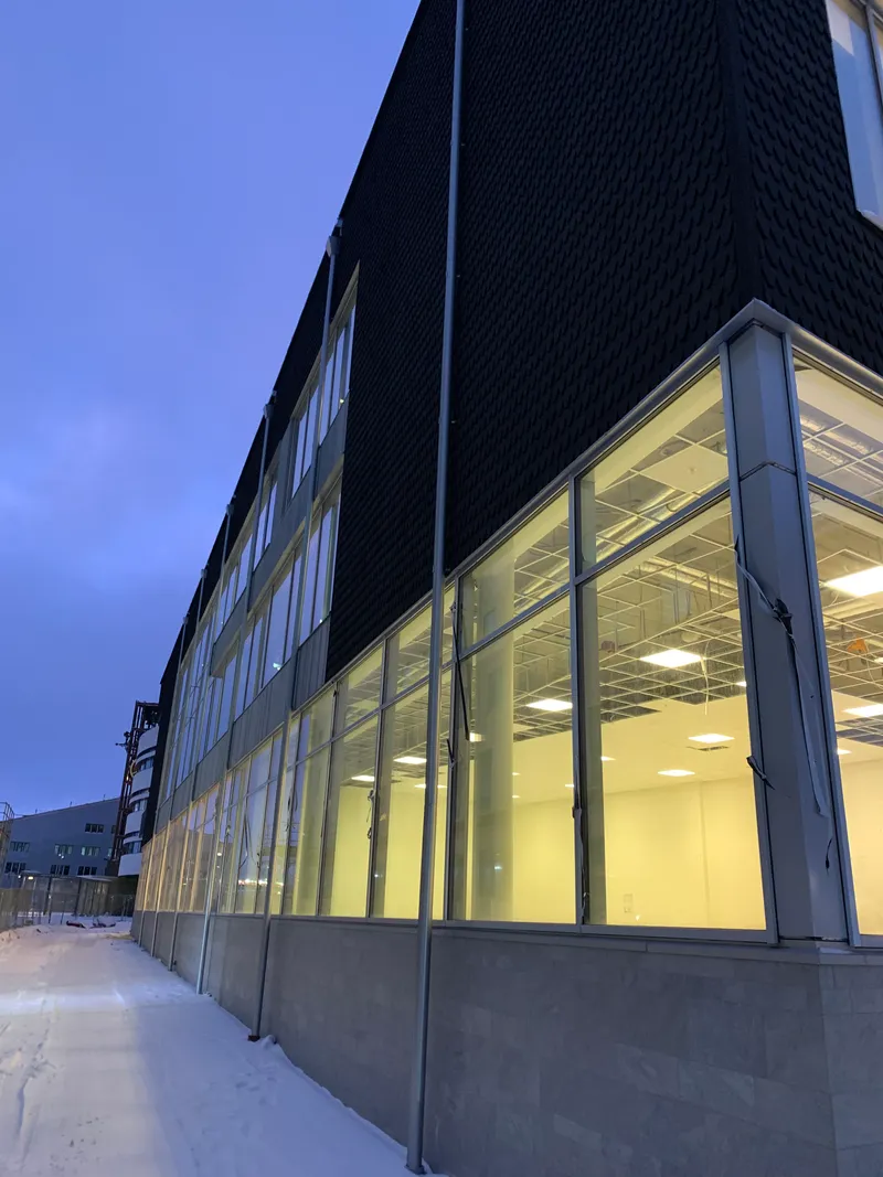 Fire-rated aluminum facade system — photo 5